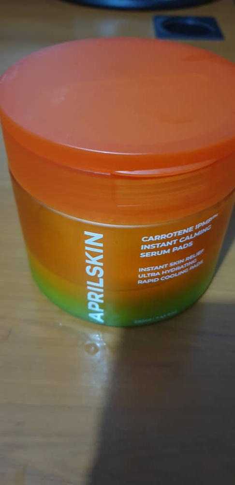 Carrotene IPMP™ Instant Calming Serum Pads - Customer Photo From AILING SEE