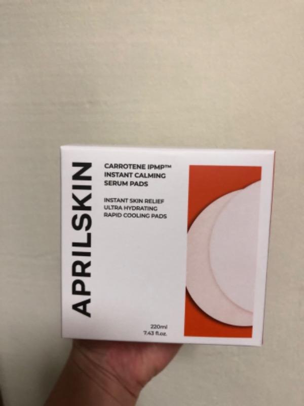 Carrotene IPMP™ Instant Calming Serum Pads - Customer Photo From Shi Yin Ang