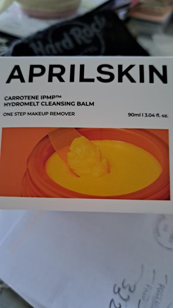 Carrotene IPMP™ Hydromelt Cleansing Balm - Customer Photo From JAW