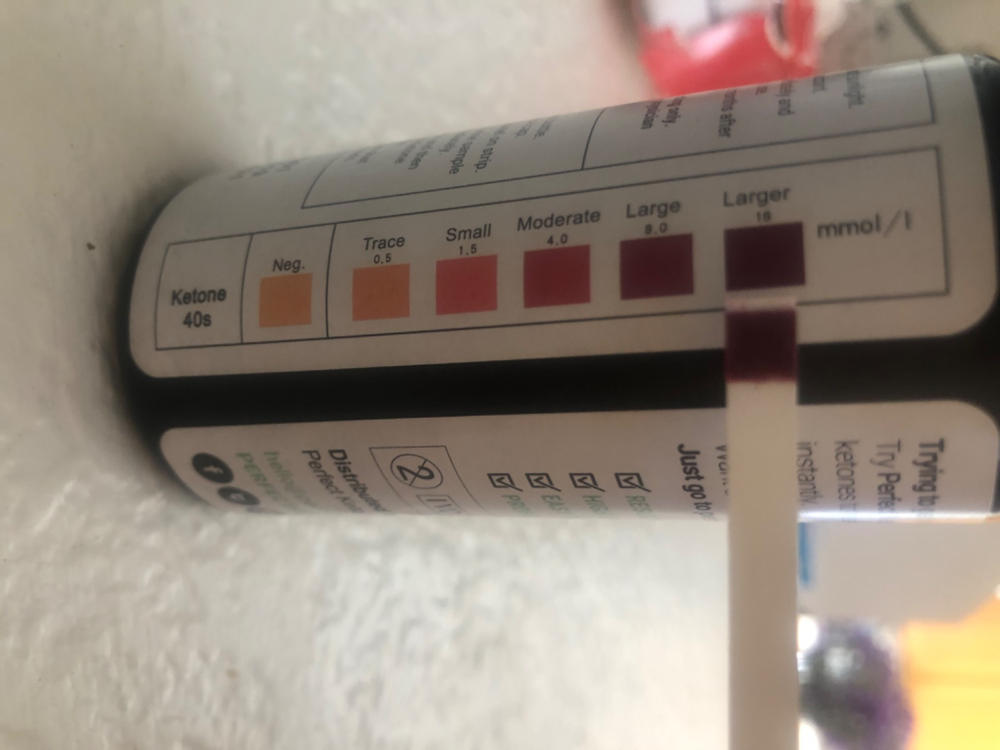  BEST KETONE TEST  Blood Ketone Test Strips, 100ct