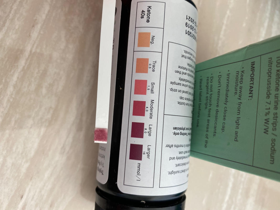 Ketone Testing Strips, 100 Strips Perfect Keto