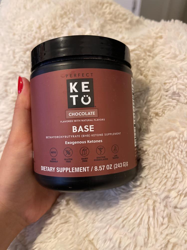 Perfect Keto Exogenous Ketones Drink Mix (Base BHB Ketone Supplement)