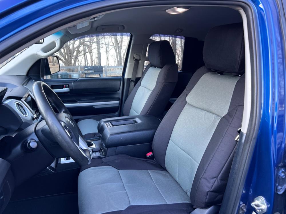 Toyota Tundra - 1000D CORDURA® Canvas Seat Covers - Customer Photo From Steven Poole