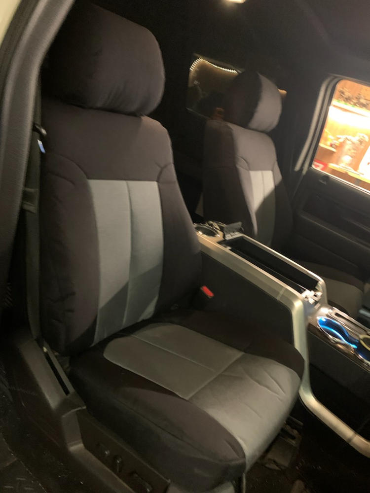 Ford F-150 - 1000D CORDURA® Canvas Seat Covers - Customer Photo From Kenneth Bauer
