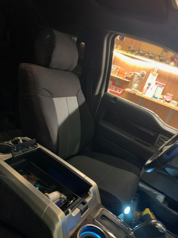 Ford F-150 - 1000D CORDURA® Canvas Seat Covers - Customer Photo From Kenneth Bauer