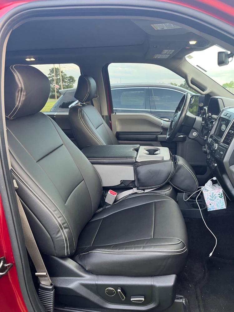 Ford F-150 - X-FACTOR Synthetic Leather Seat Covers - Customer Photo From Chris York