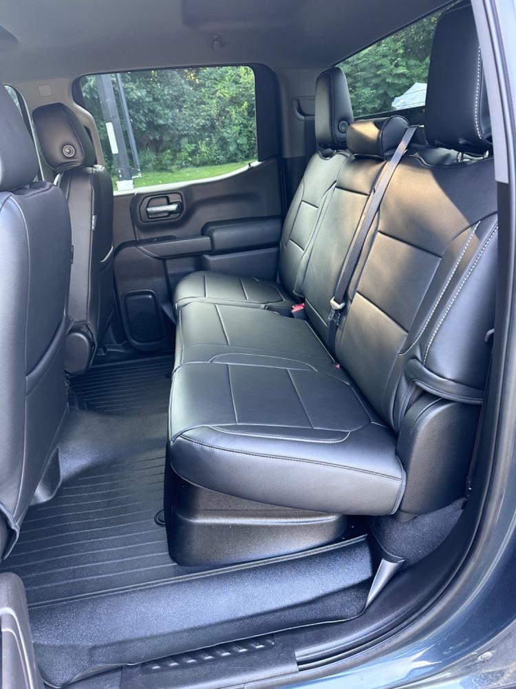 Chevy & GMC 1500 - X-Factor Synthetic Leather Seat Covers - Customer Photo From Douglas Drake