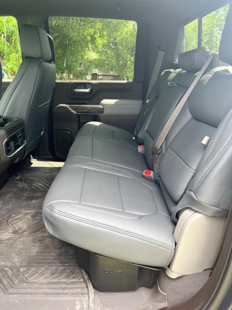 Chevy & GMC Heavy Duty - X-Factor Synthetic Leather Seat Covers - Customer Photo From Curtis Hunsaker