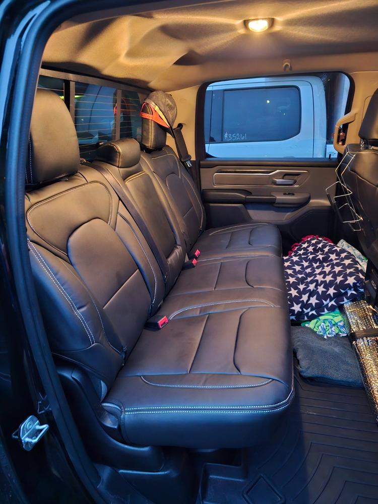 Ram 1500 - X-Factor Synthetic Leather Seat Covers - Customer Photo From Doug Dickerson