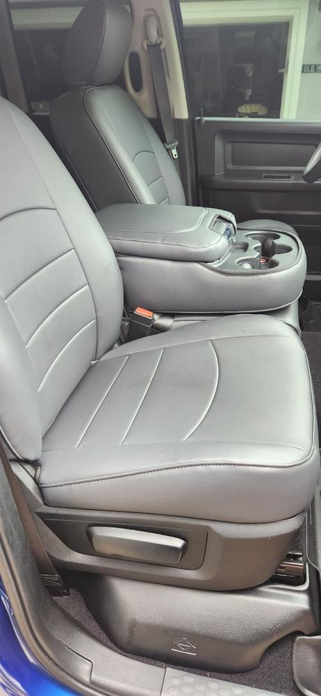 Ram 1500 - X-Factor Synthetic Leather Seat Covers - Customer Photo From Mark Miller