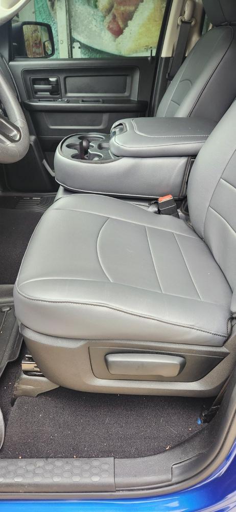 Ram 1500 - X-Factor Synthetic Leather Seat Covers - Customer Photo From Mark Miller