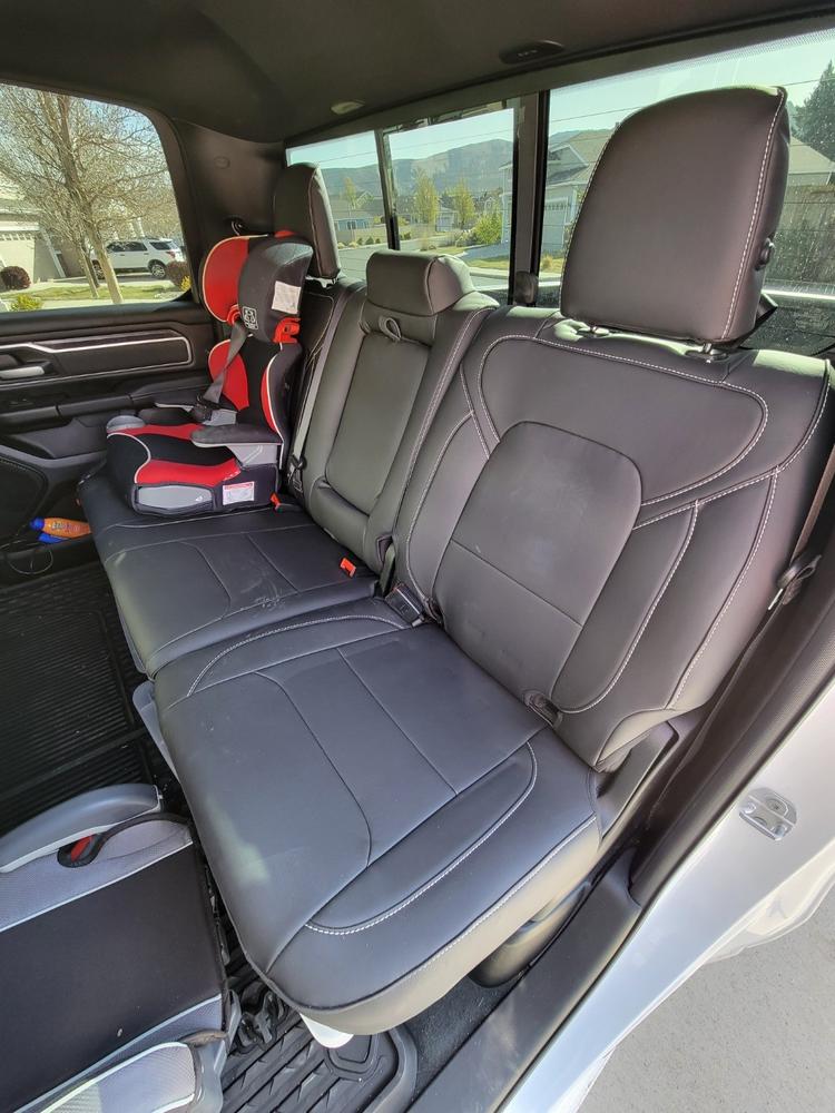Ram 1500 - X-Factor Synthetic Leather Seat Covers - Customer Photo From Jeffeory Wulk