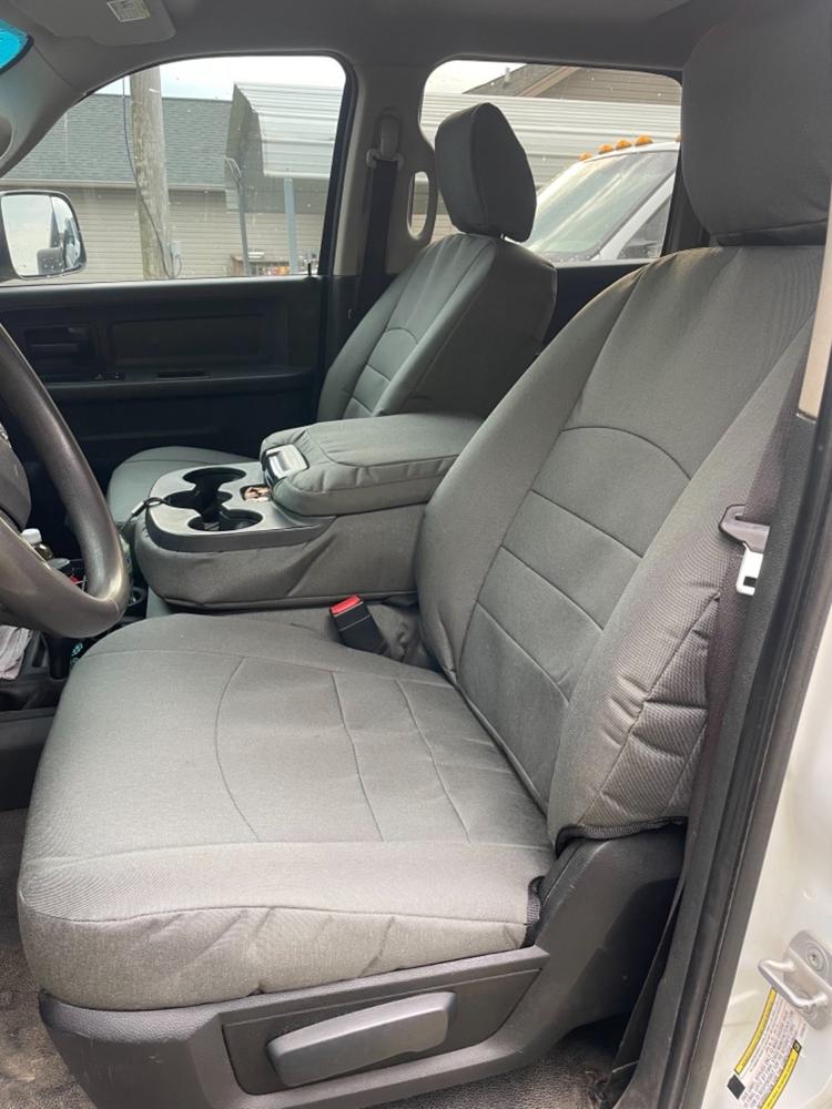 (RAM 2500 / 3500+) 1000D CORDURA® Canvas Seat Covers - Customer Photo From Zach Allen
