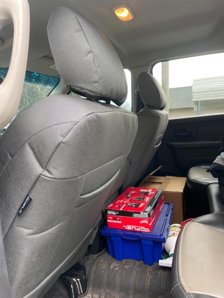 (RAM 2500 / 3500+) 1000D CORDURA® Canvas Seat Covers - Customer Photo From Zach Allen