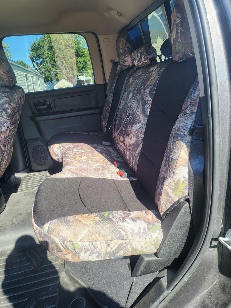 (RAM 2500 / 3500+) TRUETIMBER® 1000D Canvas Seat Covers - Customer Photo From Bill Messer