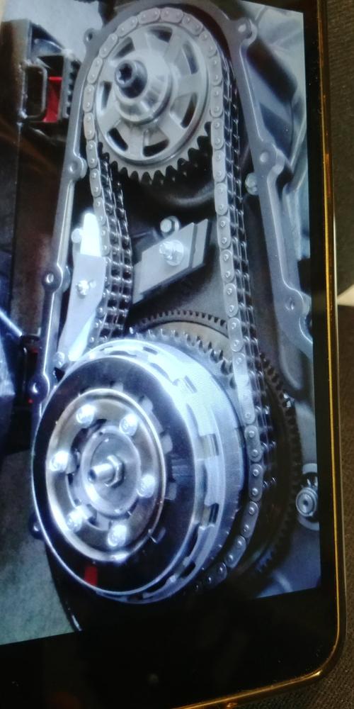 34-Tooth Compensator Sprocket for Twin Cam & M8 Models - Customer Photo From Dan Klenk
