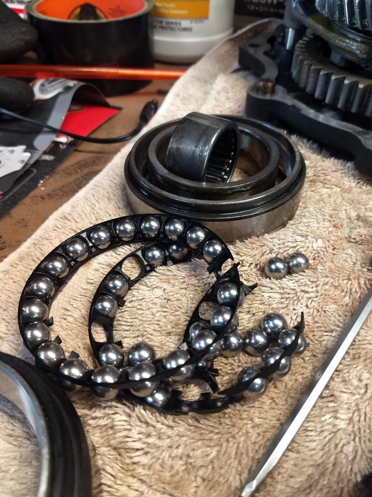 Factory 6-Speed Tapered Roller Bearing Kit - Customer Photo From william m.