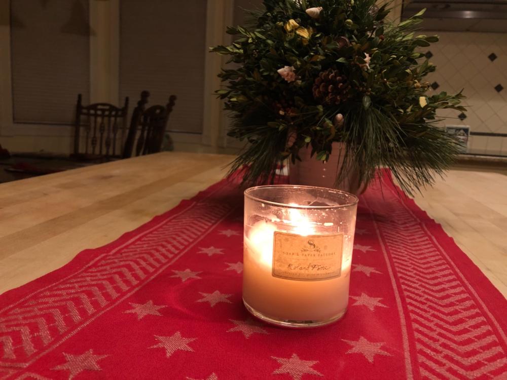 Roland Pine Large Soy Candle - Customer Photo From Kit Gardner