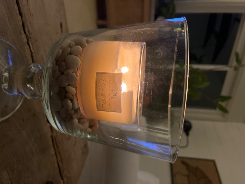 Roland Pine Large Soy Candle - Customer Photo From Lizanne French