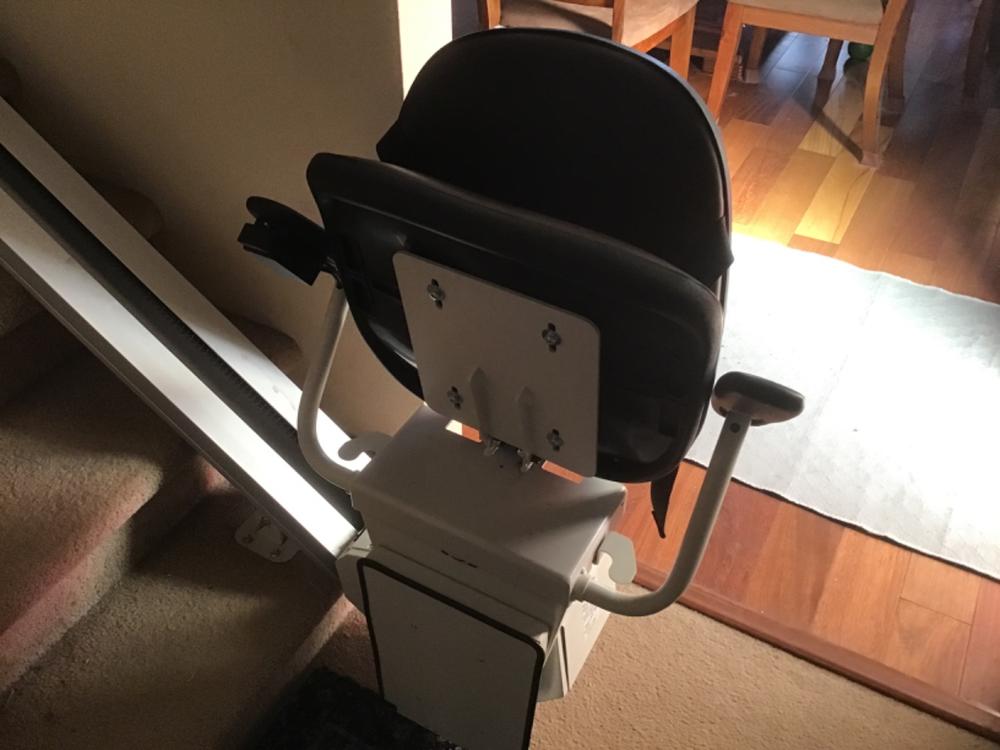 Lifetime Warranty Stair Lift - Customer Photo From April Ortiz
