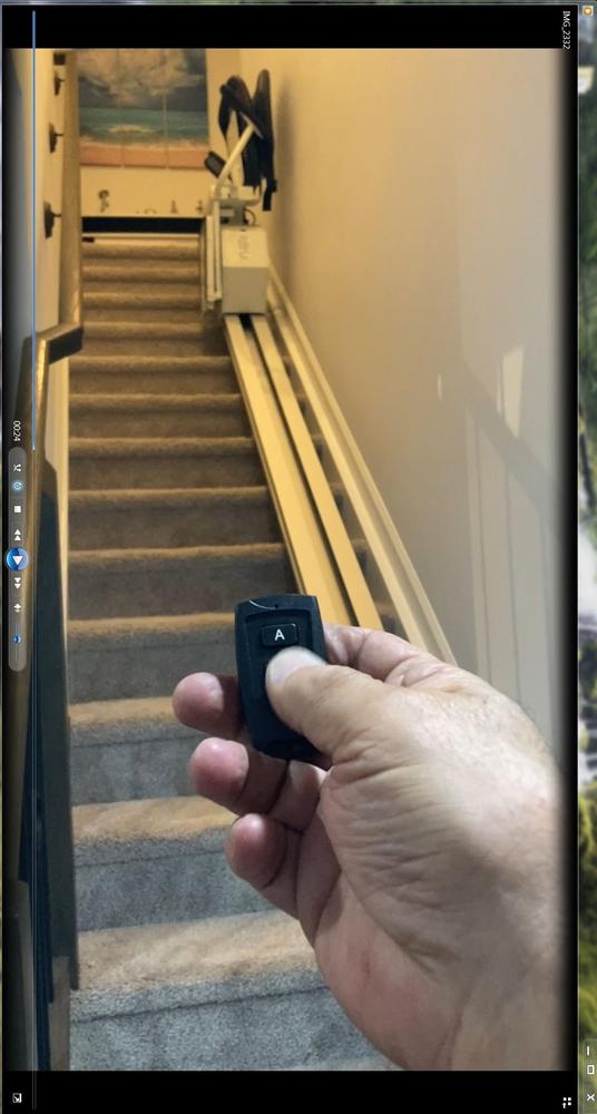 Lifetime Warranty Stair Lift - Customer Photo From Cesar Murillo