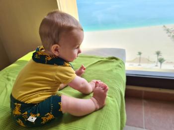 PÉPÉ BEAR Handmade Organic Bandana Bibs Review
