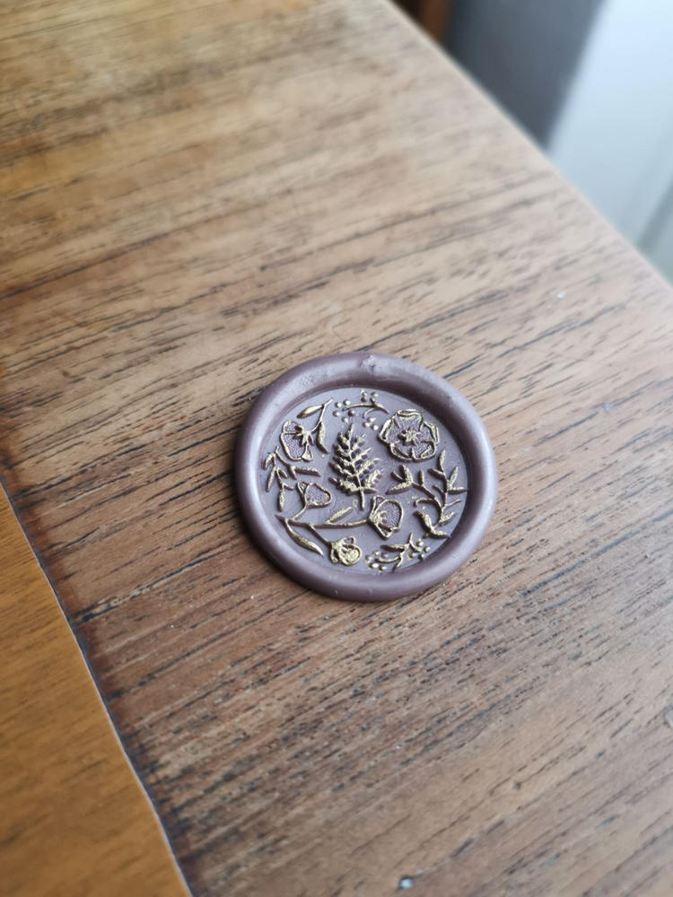 Garden Party Wax Stamp - Customer Photo From Vedrana B.