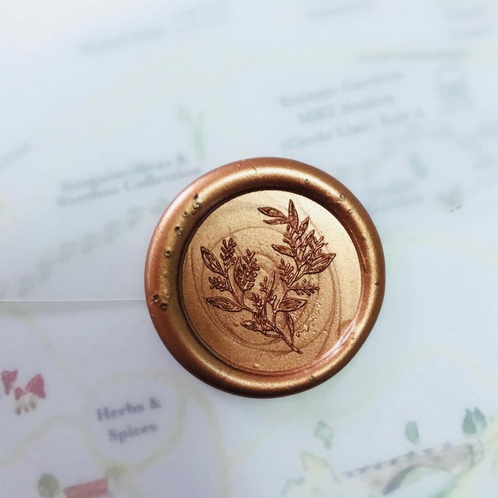 Eucalyptus Wax Stamp - Customer Photo From Pui L.