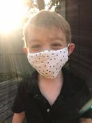 KATbySun Children's Cotton Face Mask - Polka Dots Review