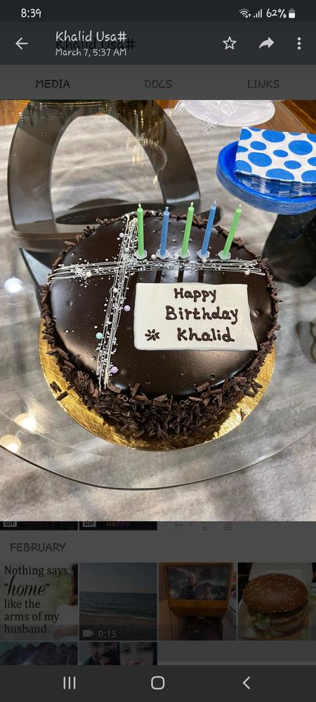 Chocolate Truffle Cake - Customer Photo From Sadaf 
