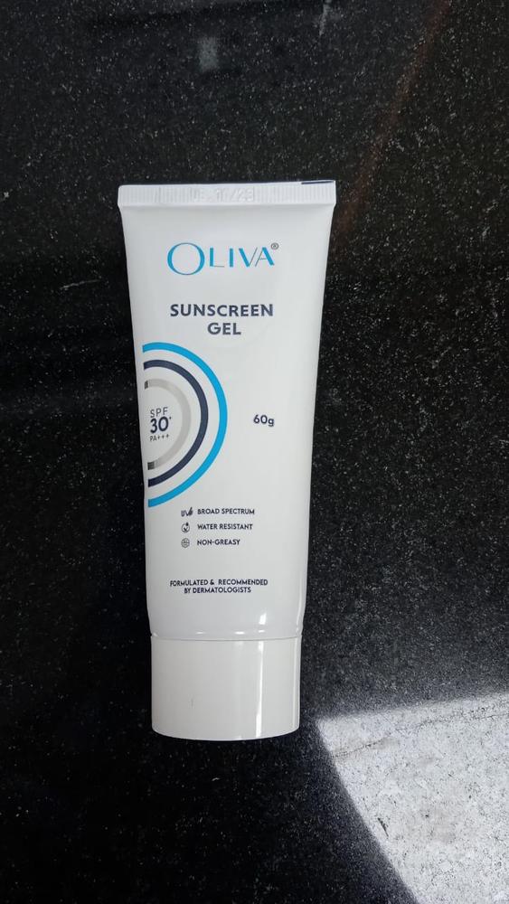 Oliva Sunscreen Gel SPF 30 60g - Customer Photo From Susant