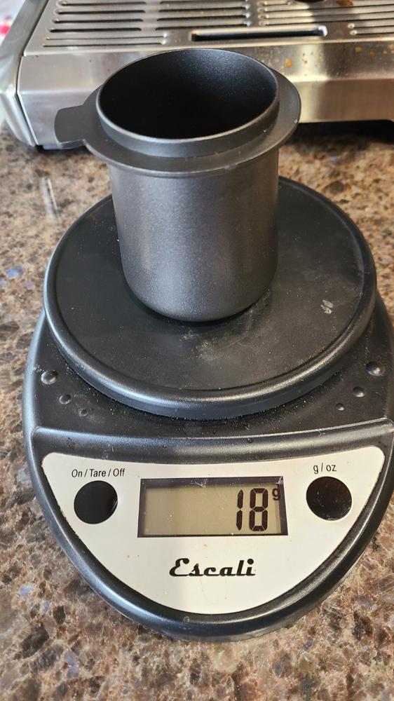 53.4mm Dosing Cup - Customer Photo From Matt Tarca