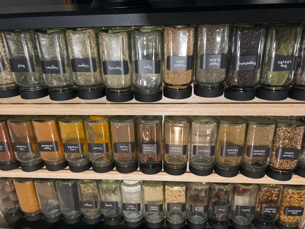 Neat Method Spice Jars, Set of 10 - Brass