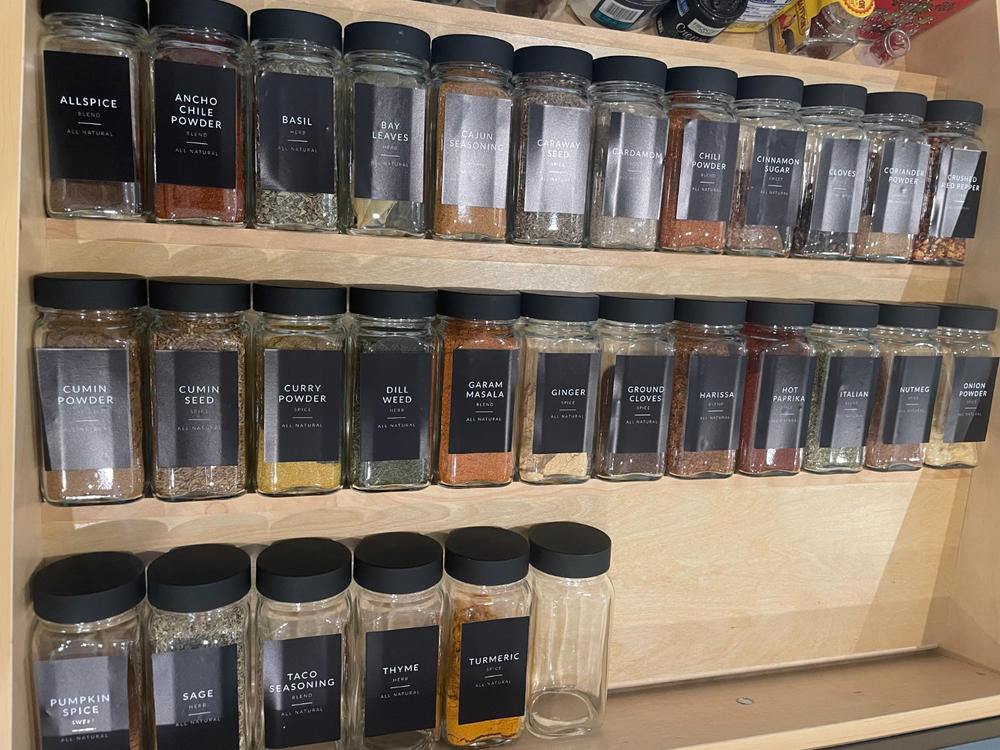 Spice Jar Sets - Customer Photo From Anna Bracco