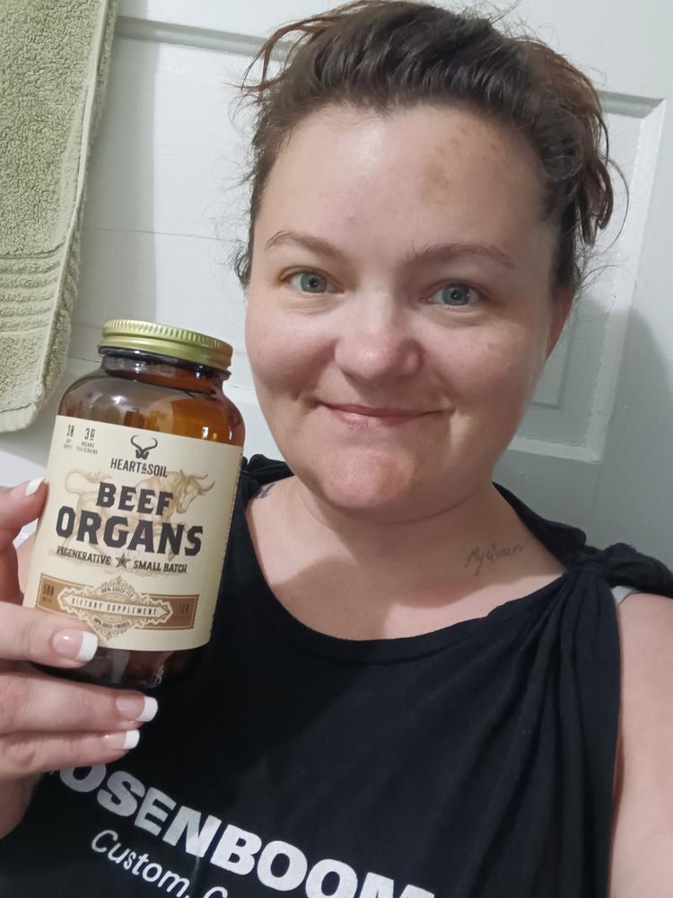 Beef Organs - Customer Photo From Heather T.