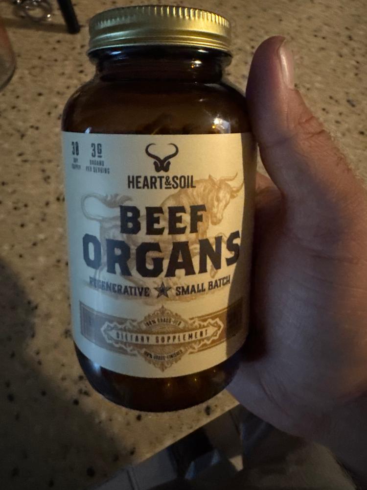 Beef Organs - Customer Photo From Anthony B.