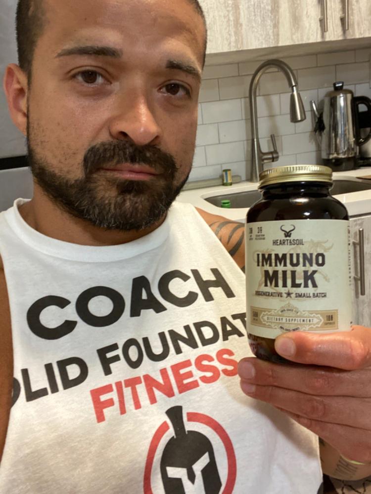 Grass-Fed Colostrum - Customer Photo From Raul Torres