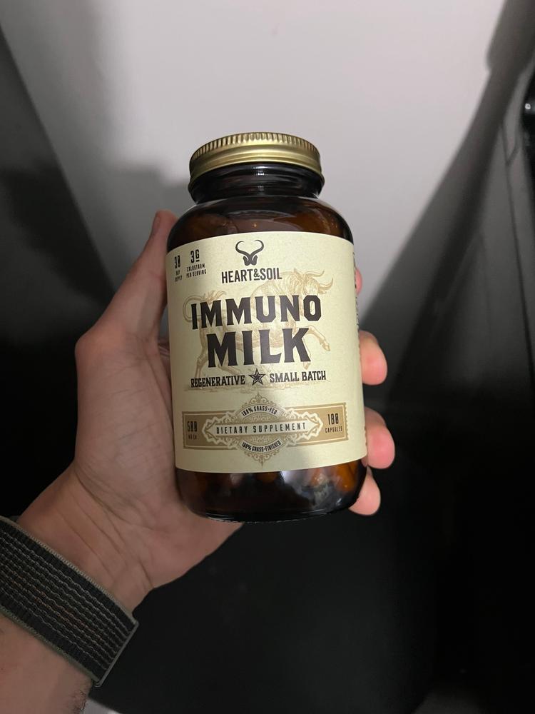 Grass-Fed Colostrum - Customer Photo From Chris Silvestrini