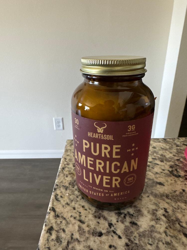 Pure American Liver - Customer Photo From Ariana Finney