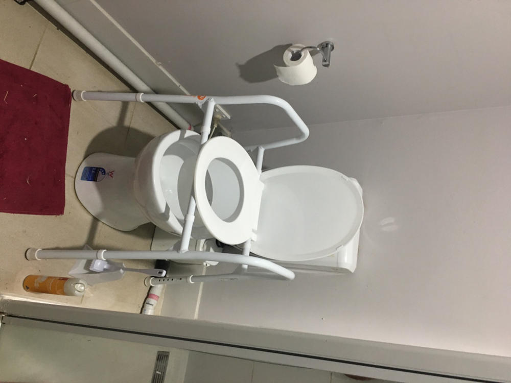 Over Toilet Aid - Aluminium - Customer Photo From Anonymous