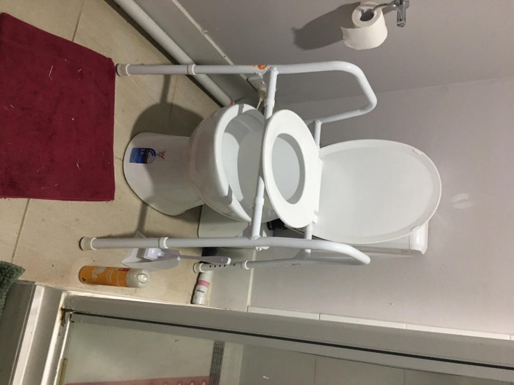 Over Toilet Aid - Aluminium - Customer Photo From Anonymous