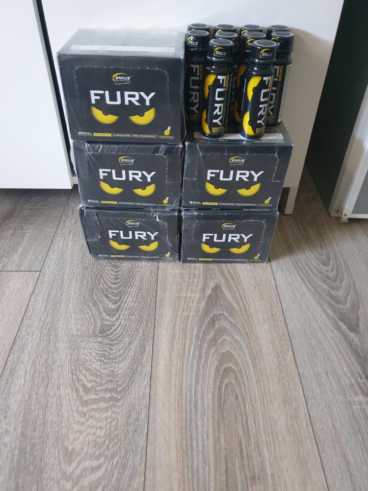 FURY EXTREME SHOT 80ml/2 serv - Customer Photo From BOGDAN