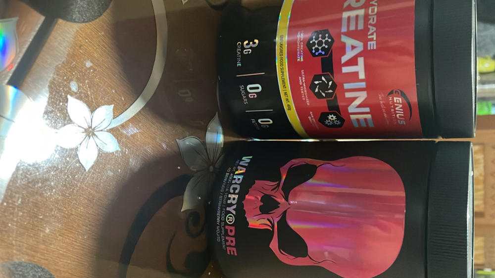 CREATINE MONOHYDRATE 400g/133 serv - Customer Photo From Sebastian Dehelean