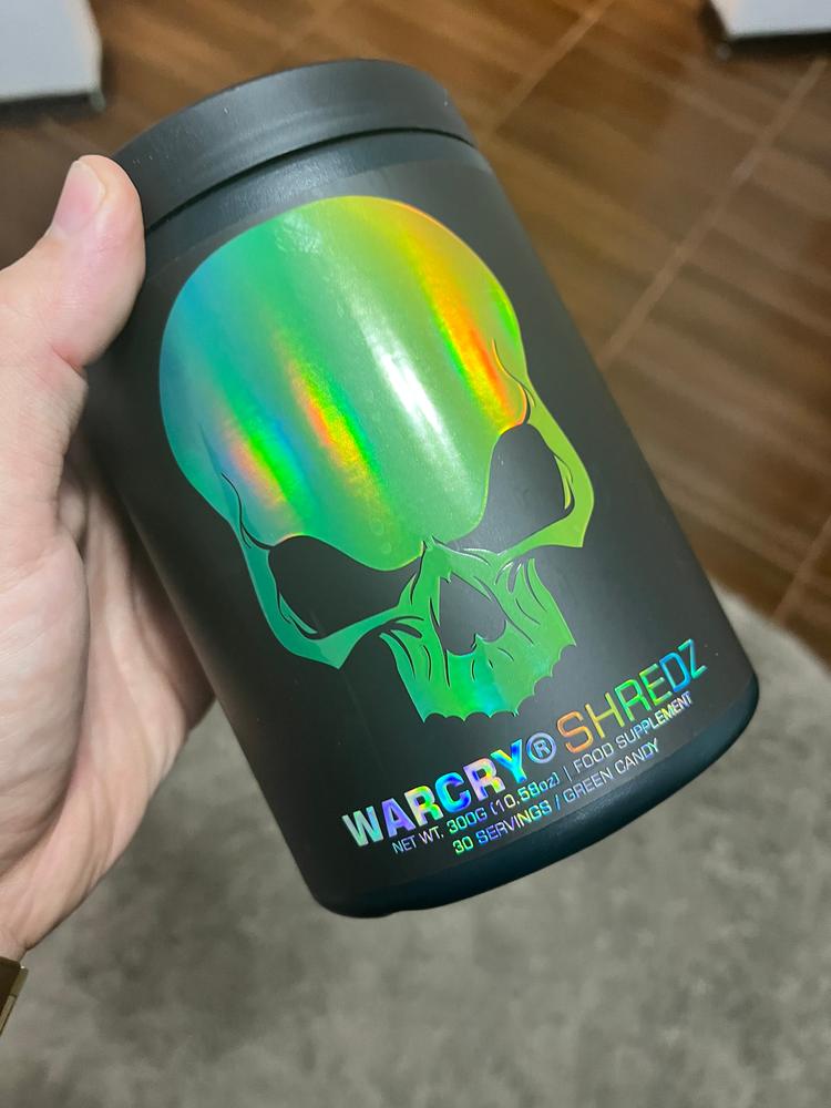 WARCRY® SHREDZ 300g/30 serv - Customer Photo From Florin Predoiu