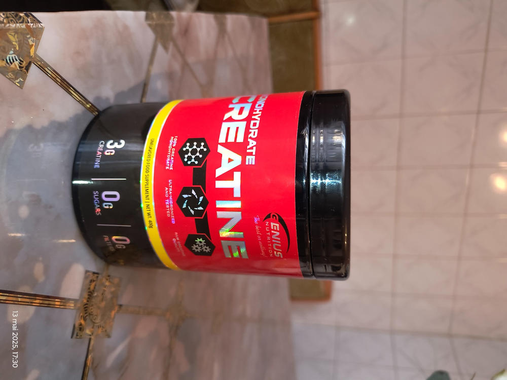 CREATINE MONOHYDRATE 400g/133 serv - Customer Photo From Oancea Gheorghe