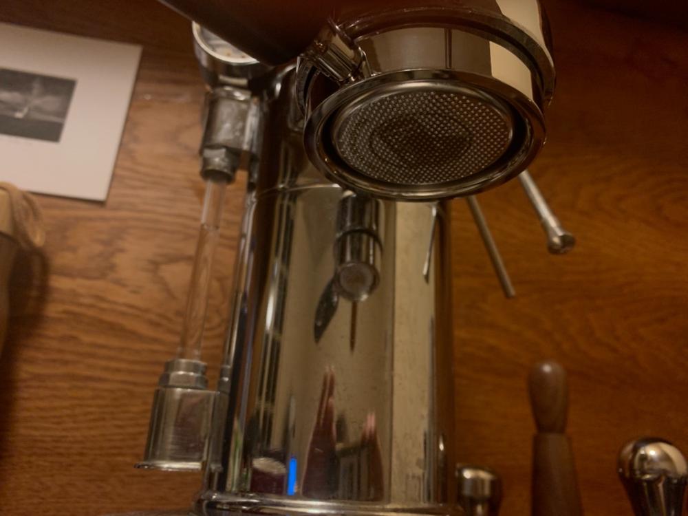 La Pavoni stainless naked bottomless portafilter 51 mm - BLACK PLASTIC - Customer Photo From Anonymous