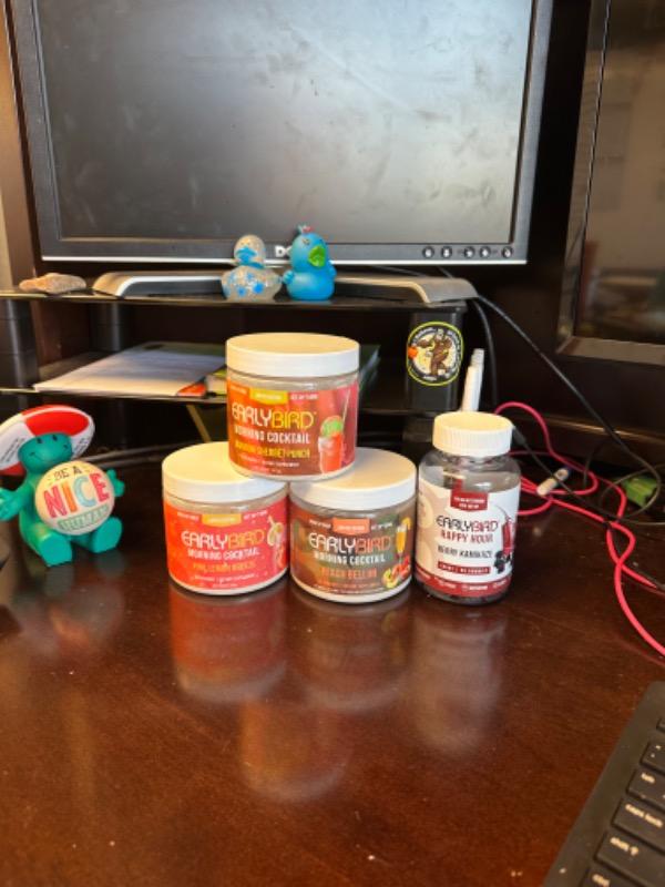 Happy Hour (Afternoon Energy Gummies) - Berry Kamikaze - Customer Photo From Heather H.