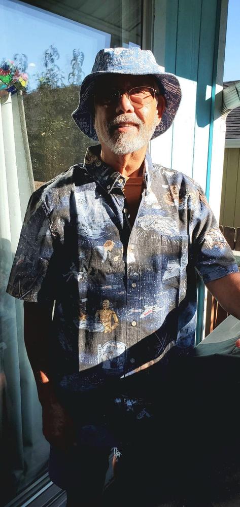 LAHAINA SAILOR BUCKET HAT / Spooner Kloth - Customer Photo From Yolande Fong