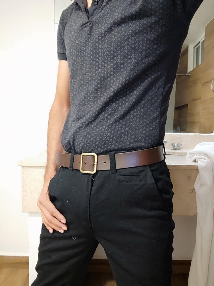Pantalón Chino de Gabardina - Negro - Customer Photo From Octavio Hernández