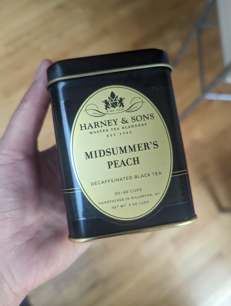 Midsummer's Peach | Decaf Black Tea - Harney & Sons Fine Teas